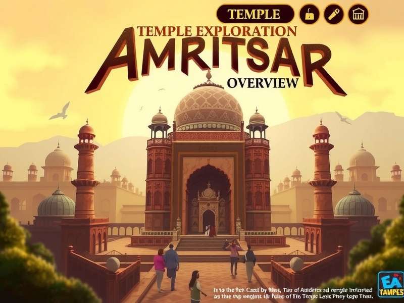 Explore the sacred city of Amritsar in this adventure game Temple Exploration Amritsar Game Overview